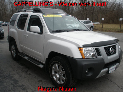 nissan xterra 2010 white suv gasoline 6 cylinders 4 wheel drive automatic 14094