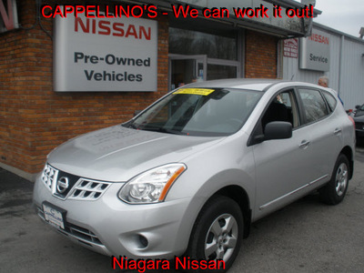 nissan rogue 2011 silver gasoline 4 cylinders all whee drive automatic 14094