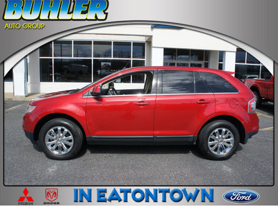 ford edge 2010 red candy metallic suv limited gasoline 6 cylinders all whee drive automatic with overdrive 07724