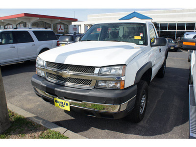 chevrolet silverado 2500hd 2006 white pickup truck ls gasoline 8 cylinders rear wheel drive automatic 07724