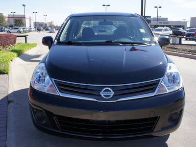 nissan versa 2011 black sedan gasoline 4 cylinders front wheel drive automatic with overdrive 76018