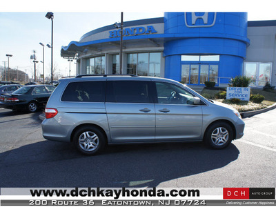 honda odyssey 2007 slate green van ex l nav dvd gasoline 6 cylinders front wheel drive automatic with overdrive 07724