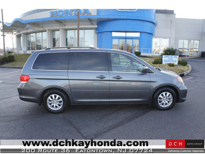 honda odyssey 2010 polished metal van ex l dvd gasoline 6 cylinders front wheel drive automatic with overdrive 07724