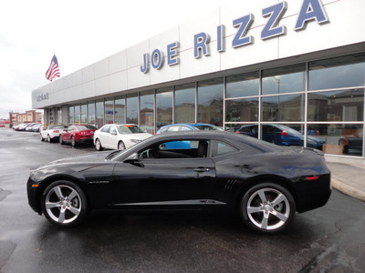 chevrolet camaro 2010 black coupe rs gasoline 6 cylinders rear wheel drive automatic with overdrive 60546