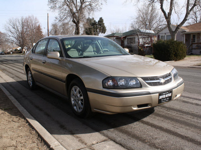 chevrolet impala 2005 tan sedan gasoline 6 cylinders front wheel drive automatic 80110