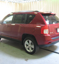 jeep compass 2012 red suv latitude gasoline 4 cylinders 4 wheel drive automatic 44883
