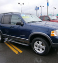 ford explorer 2005 blue suv xlt gasoline 6 cylinders 4 wheel drive automatic with overdrive 13502
