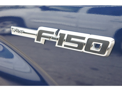 ford f 150 2009 dk  blue xlt gasoline 8 cylinders 2 wheel drive automatic 77388