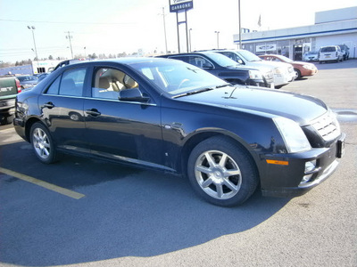 cadillac sts 2006 black sedan gasoline 6 cylinders automatic 13502