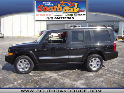jeep commander 2008 black suv limited gasoline 8 cylinders 4 wheel drive automatic 60443