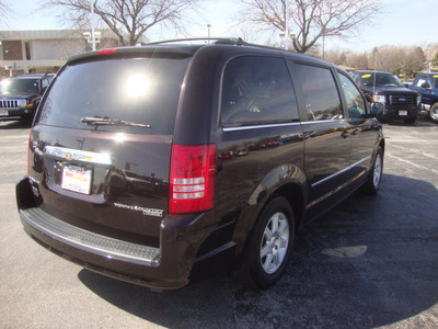 chrysler town country 2010 black van touring gasoline 6 cylinders front wheel drive automatic 60443