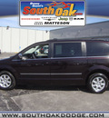 chrysler town country 2010 black van touring gasoline 6 cylinders front wheel drive automatic 60443