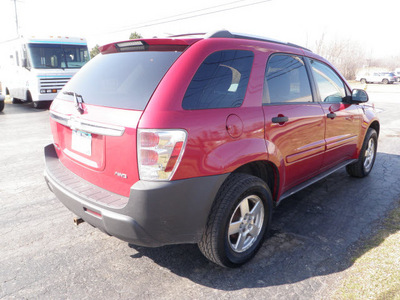 chevrolet equinox 2005 dark red suv ls gasoline 6 cylinders all whee drive automatic 14224