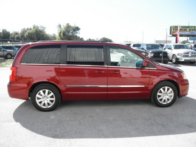 chrysler town and country 2012 cherry red van touring flex fuel 6 cylinders front wheel drive automatic 34731