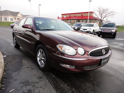 buick lacrosse 2006 red sedan cxl gasoline 6 cylinders front wheel drive automatic 45036