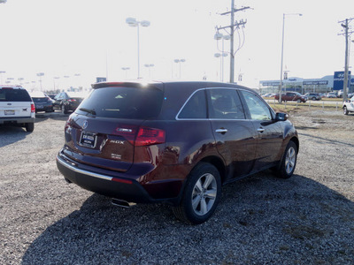 acura mdx 2012 dk  red suv awd gasoline 6 cylinders all whee drive automatic with overdrive 60462