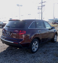 acura mdx 2012 dk  red suv awd gasoline 6 cylinders all whee drive automatic with overdrive 60462