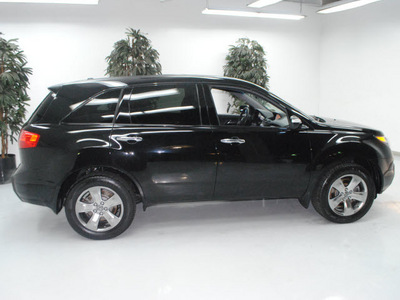 acura mdx 2008 black suv w power tailgate w sport gasoline 6 cylinders all whee drive automatic 91731