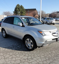 acura mdx 2009 silver suv tech awd gasoline 6 cylinders all whee drive automatic with overdrive 60462