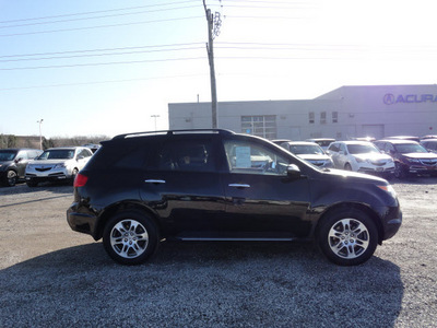 acura mdx 2007 black suv tech awd gasoline 6 cylinders all whee drive automatic with overdrive 60462