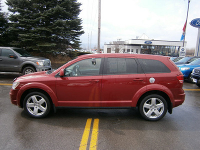 dodge journey 2009 red suv sxt gasoline 6 cylinders all whee drive automatic 13502