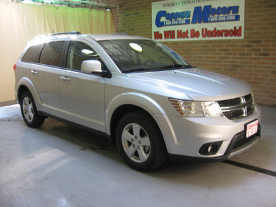 dodge journey 2012 silver sxt flex fuel 6 cylinders front wheel drive automatic 44883