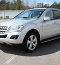 mercedes benz m class 2009 silver suv ml320 bluetec diesel 6 cylinders 4 wheel drive automatic 27616