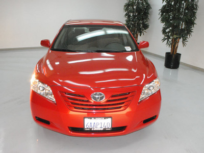 toyota camry 2007 red sedan le gasoline 4 cylinders front wheel drive automatic 91731