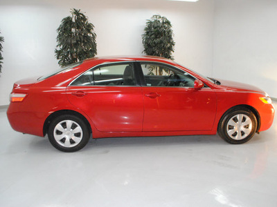toyota camry 2007 red sedan le gasoline 4 cylinders front wheel drive automatic 91731