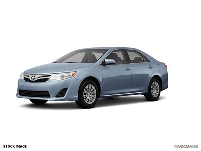 toyota camry 2012 blue le gasoline 4 cylinders front wheel drive automatic 55448