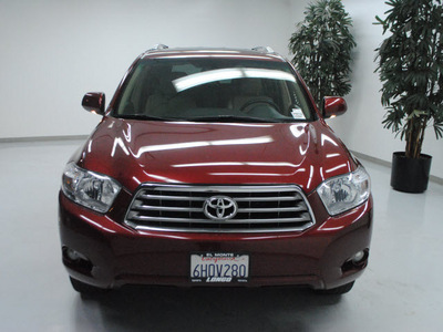 toyota highlander 2010 dk  red suv limited gasoline 6 cylinders all whee drive automatic 91731