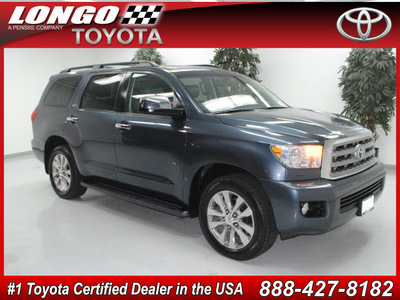 toyota sequoia 2010 gray suv limited gasoline 8 cylinders 2 wheel drive automatic 91731