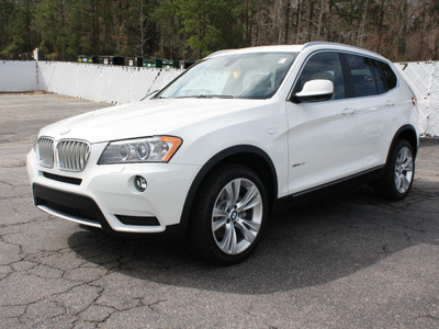 bmw x3 2012 white suv xdrive35i gasoline 6 cylinders all whee drive automatic 27616