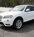 bmw x3 2012 white suv xdrive35i gasoline 6 cylinders all whee drive automatic 27616
