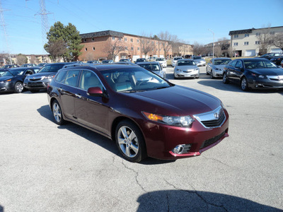 acura tsx 2012 dk  red wagon wagon tech gasoline 4 cylinders front wheel drive automatic with overdrive 60462