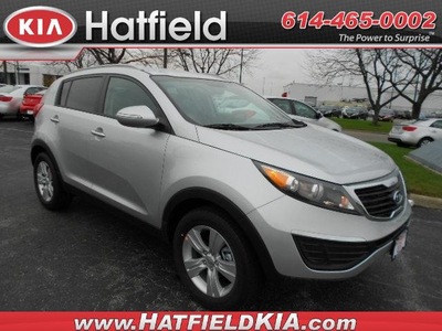 kia sportage 2012 silver suv gasoline 4 cylinders front wheel drive not specified 43228