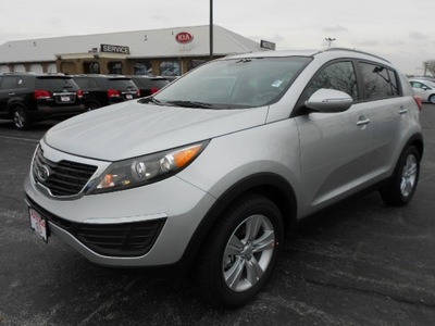 kia sportage 2012 silver suv gasoline 4 cylinders front wheel drive not specified 43228