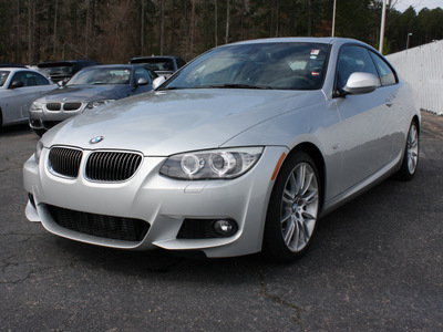 bmw 3 series 2012 silver coupe 335i gasoline 6 cylinders rear wheel drive automatic 27616