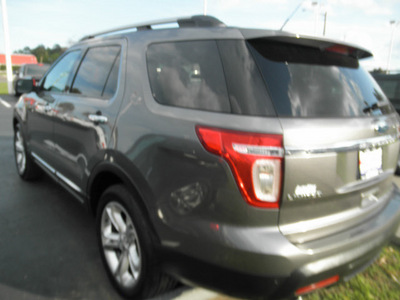ford explorer 2011 gray suv limited gasoline 6 cylinders 2 wheel drive automatic 34474
