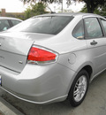 ford focus 2010 silver sedan se gasoline 4 cylinders front wheel drive automatic 34474