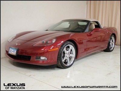 chevrolet corvette 2007 red navi dvd gasoline 8 cylinders rear wheel drive automatic 55391