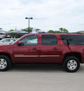 chevrolet suburban 2011 red suv lt flex fuel 8 cylinders 4 wheel drive automatic 76087