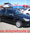 ford focus 2008 black sedan gasoline 4 cylinders front wheel drive automatic 79925