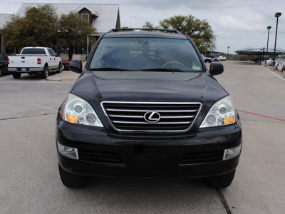 lexus gx 470 2003 black suv gasoline 8 cylinders 4 wheel drive automatic 76087