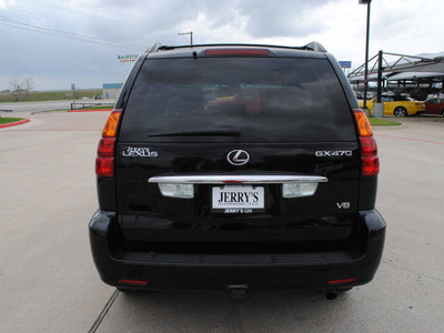 lexus gx 470 2003 black suv gasoline 8 cylinders 4 wheel drive automatic 76087