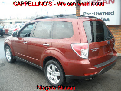 subaru forester 2009 red suv 2 5 x gasoline 4 cylinders all whee drive automatic 14094