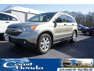 honda cr v 2007 borrego beige suv ex gasoline 4 cylinders all whee drive automatic with overdrive 08750