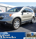 honda cr v 2007 borrego beige suv ex gasoline 4 cylinders all whee drive automatic with overdrive 08750