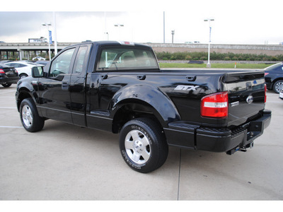 ford f 150 2007 black pickup truck stx gasoline 6 cylinders rear wheel drive automatic with overdrive 77065