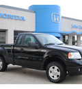 ford f 150 2007 black pickup truck stx gasoline 6 cylinders rear wheel drive automatic with overdrive 77065
